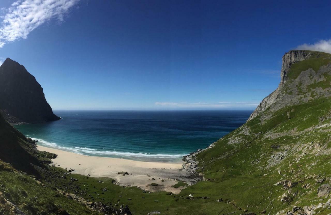 Midnight Sun View Lofoten Leknes Exterior photo