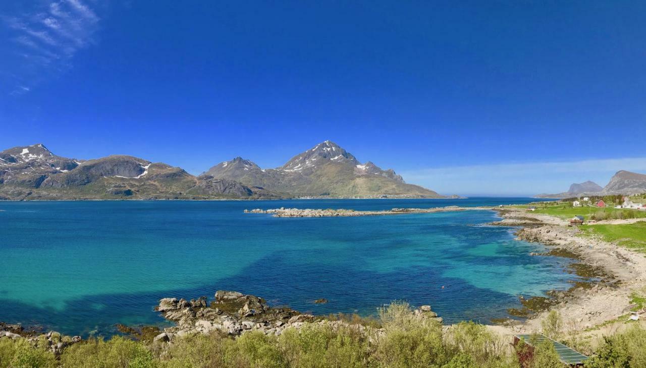 Midnight Sun View Lofoten Leknes Exterior photo